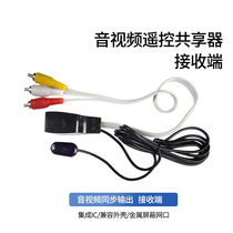 Single network cable connection set-top box AV line audio-video HD TV Shareware Infrared Remote Control Receiving End Accessories