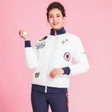 Castelbajac (C) одежда для гольфа женская куртка зимняя арт -печать мода Down Doun