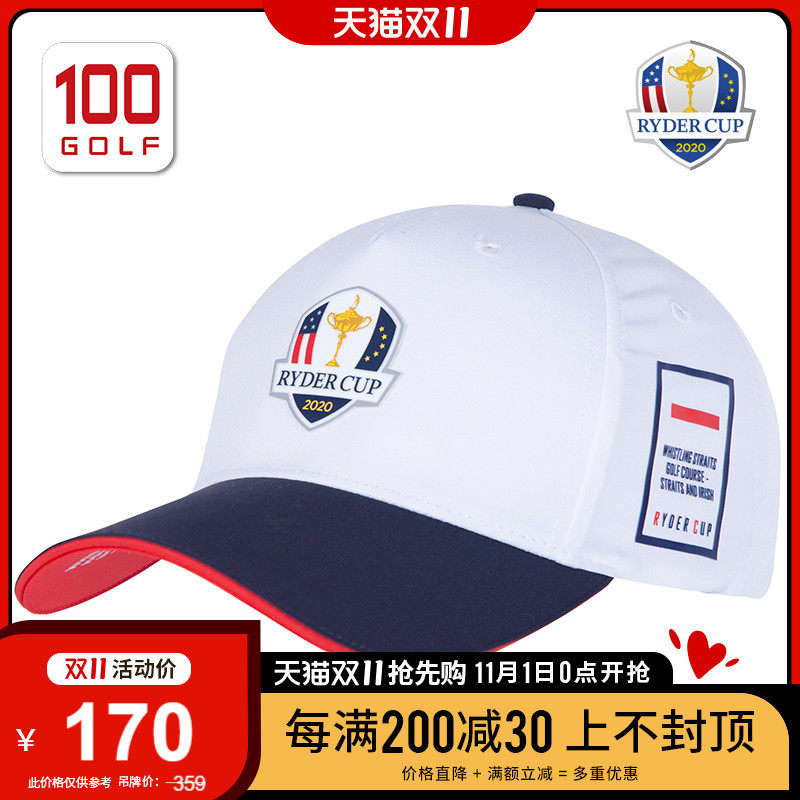 RyderCup Ryde Cup Golf Hat Men's New Adjustable Professional Men's Hats Golf Sports Sun Hats