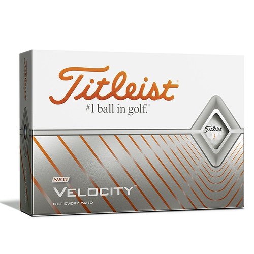 Titleist Taterster Golf Velocity два -Ball Ball Golf Golf Ball Ball Long Distament
