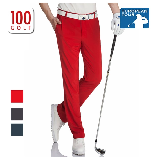 ET European Tour Tour Clothing Speed ​​Speed ​​Srum Slim's Spring и летние брюки для гольфа
