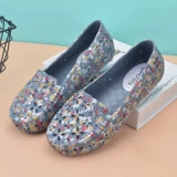 Модные летние сандалии, обувь, пляжные нескользящие танцующие туфли для матери, мягкая подошва