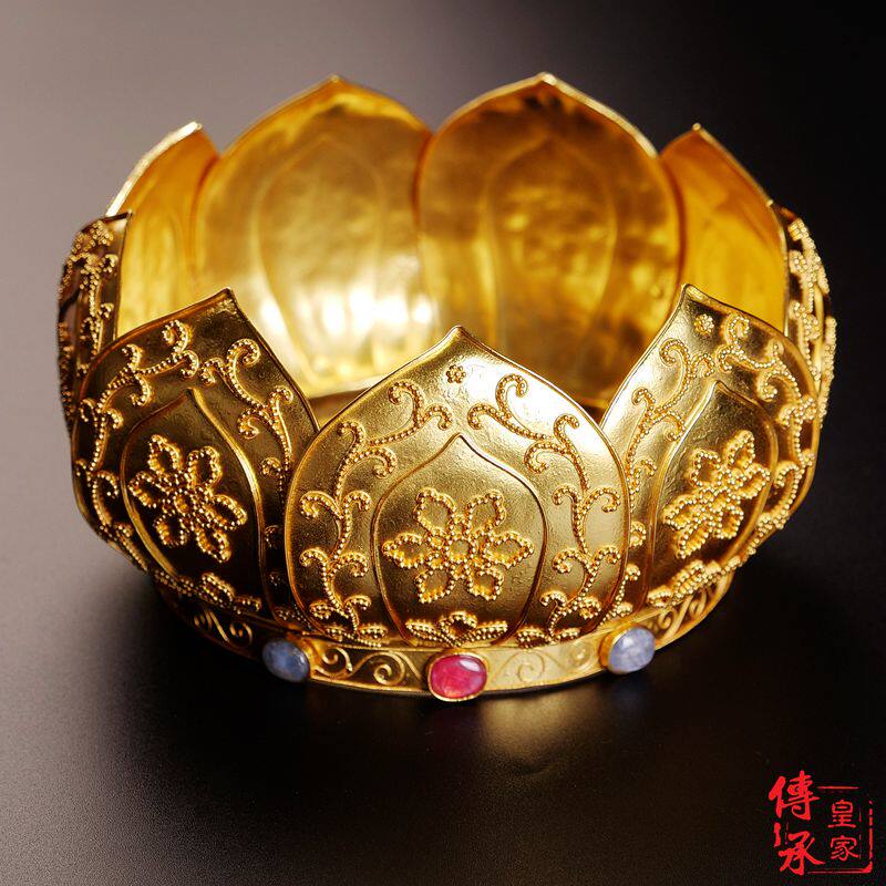 Wei Jinfeng Xinhua News Agency publishes Emperor Yufei Li - Foota Lotus Crown Royal Inheritance Making