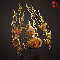 Double Loan Corolet Original Design Ancient Headdress Retro Hair