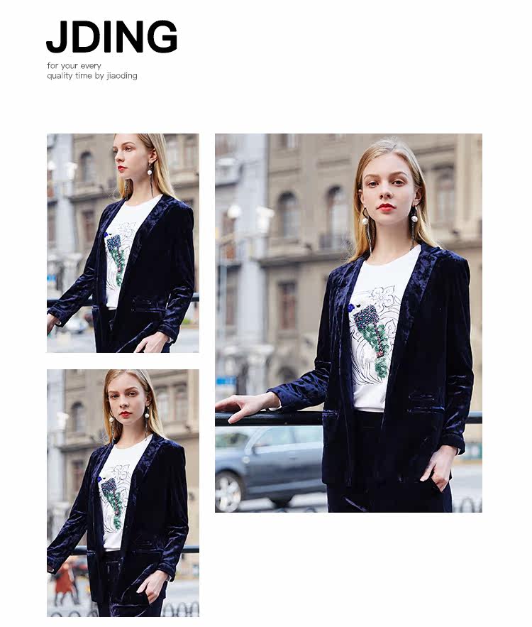 Veste pour femme JDING   en Polyester - Ref 3219086 Image 9
