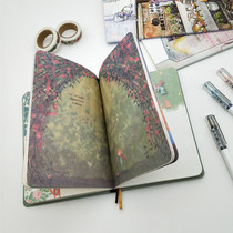 Little Prince color page diary gift European retro notebook stationery creative hand book notepad notebook