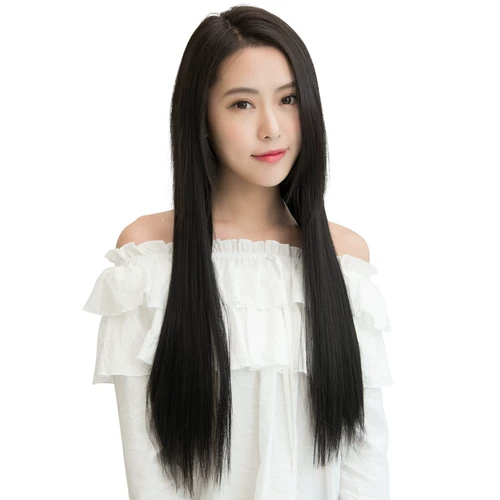 Наращивание волос изготовленное из настоящих волос, пучки волос, невидимый парик для выпрямления волос, пряди волос изготовленные из настоящих волос, не оставляет следов, увеличенная толщина, придает объем