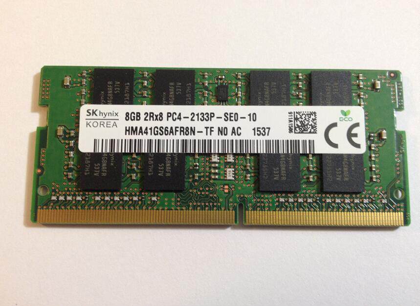 New SKhynix 8GB 2RX8 PC4-2133P-SE0-10 HMA41GS6AFR8N-TF memory