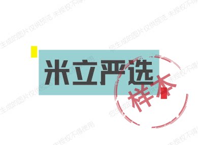 米立严选数码店的LOGO