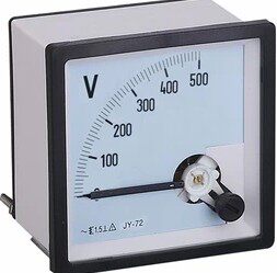 Upper Firewood Diesel Engine Group Dynamo Voltmeter 89T2-V 0-450V 500V