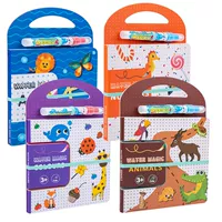 Четыре типа букв + цвета + цифры + животные