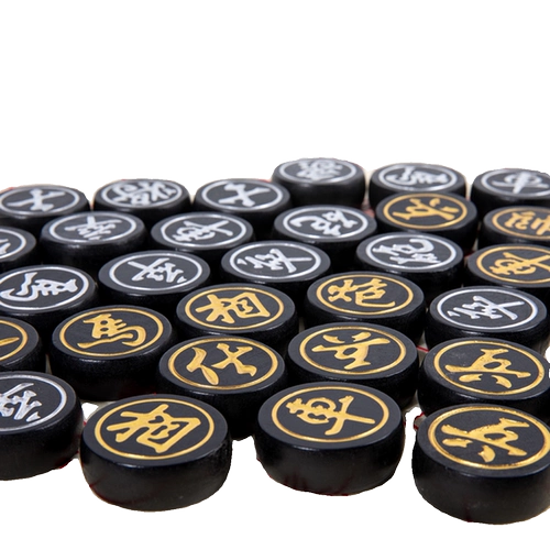 Китайские большие детские шахматы из натурального дерева, складной комплект