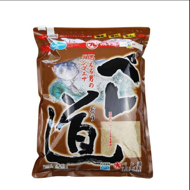 Japan imported Marujiu crucian carp bait Peilaidao power fish meal crucian carp silkworm chrysalis powder 90g