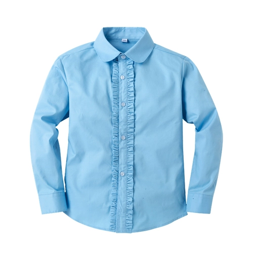 Осенняя детская хлопковая рубашка, форма
