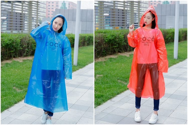 Kính chắn gió đơn nắp xe đạp leo núi dùng một lần áo mưa poncho quần mưa tay áo leo núi nhẹ giày di động bao gồm đàn hồi áo mưa