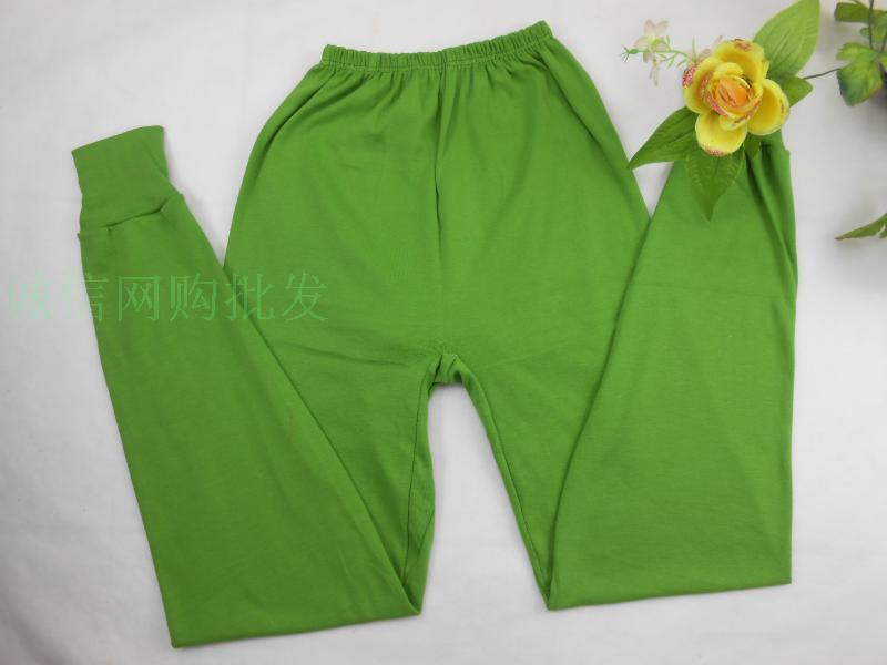 Quần nữ mùa thu một mảnh bằng cotton Mẹ trung niên cộng với phân bón XL Quần cotton cho người cao tuổi ấm eo cao quần cotton nam thu đông
