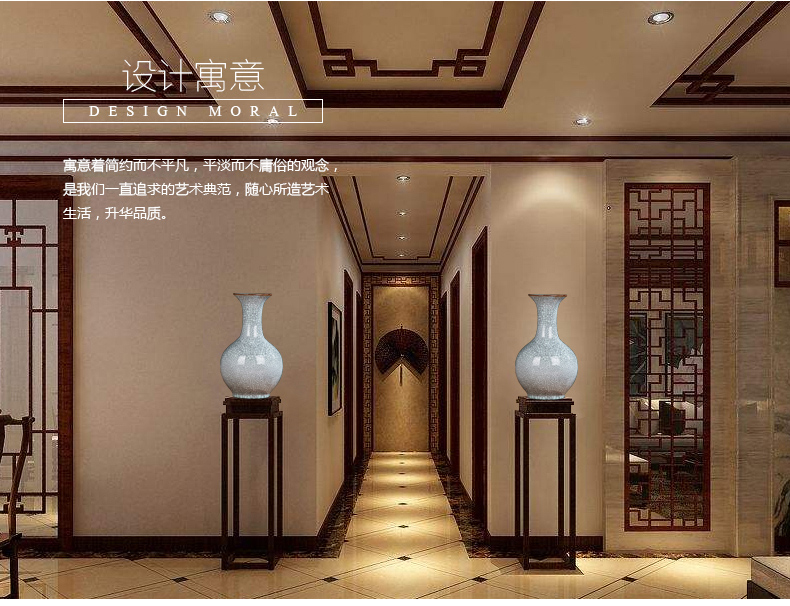 Jingdezhen ceramics vase antique wine accessories up crack sitting room office furnishing articles household act the role ofing is tasted