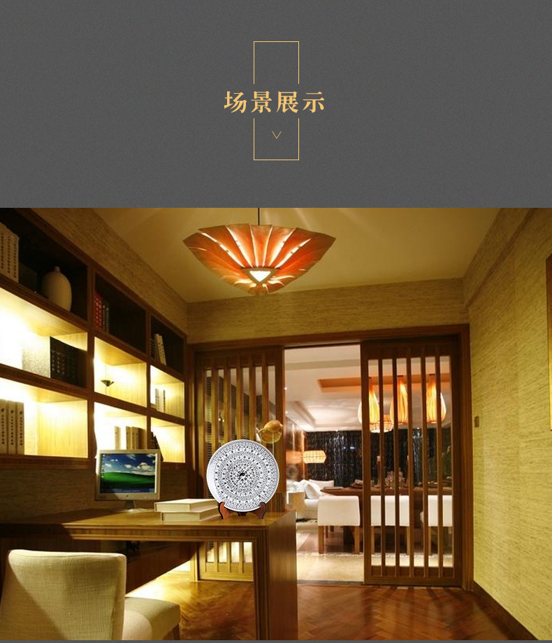 Ten inches of taiji eight diagrams of jingdezhen ceramics decoration hanging dish sat dish home decoration town house to ward off bad luck, furnishing articles