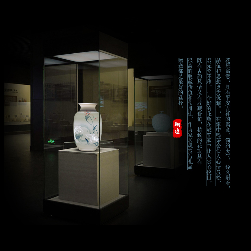 Jingdezhen ceramics hand - made fish thin body new Chinese style household knife clay flower arrangement sitting room adornment handicraft furnishing articles