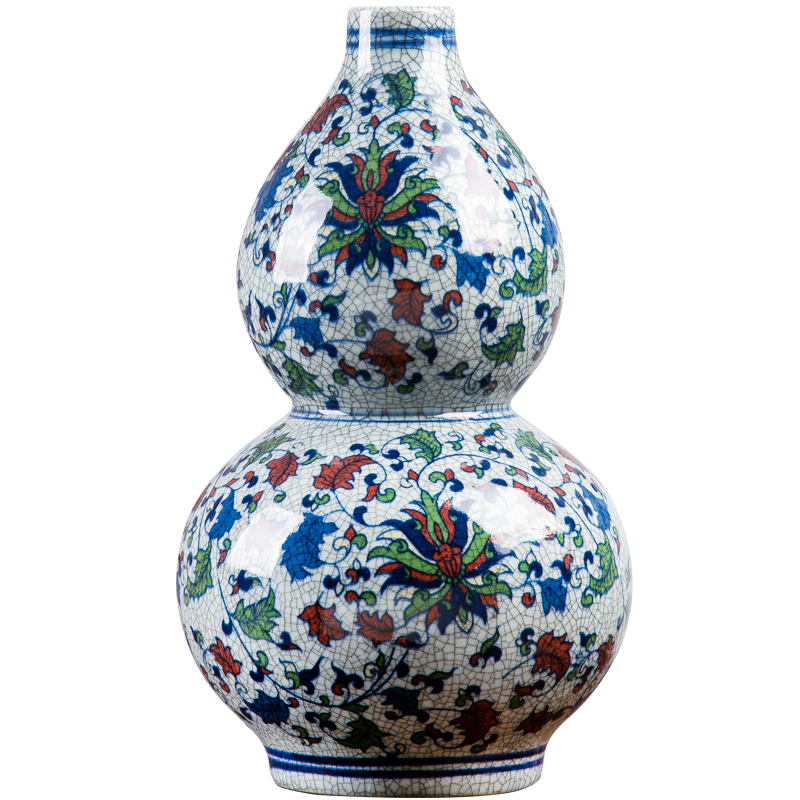 Blue and white porcelain, porcelain in jingdezhen ceramic vase new colorful ceramic vases, home furnishing articles antique furniture