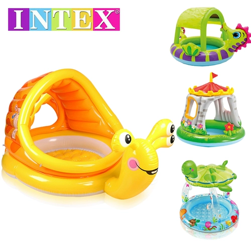 INTEX Аквапарк для плавания, морской бассейн с шариками