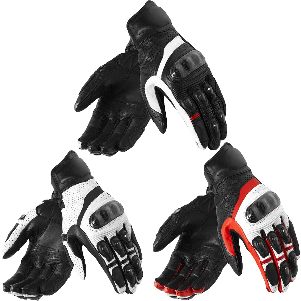 2019 road gloves True motorcycle gloves Carbon fiber gloves Fall racing knight gloves