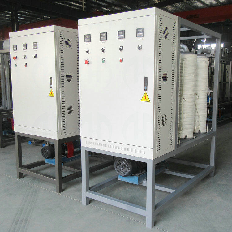 Electromagnetic heating and heat-conducting oil furnace Energy-saving transformation of rollers of laminating machines in papermaking and printing plants Energy-saving transformation of industrial electromagnetic heating