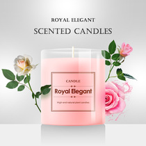 Natural plant Lavender Scented candle Birthday wedding hand gift Scented candle Proposal Valentines Day confession gift