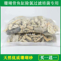 Coral bone filter bottom sand coral stone coral bone broken koi fish pond filter material chlorination fish tank coral sand