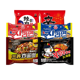 【人气火鸡面6袋组合】韩国三养拉面炸酱