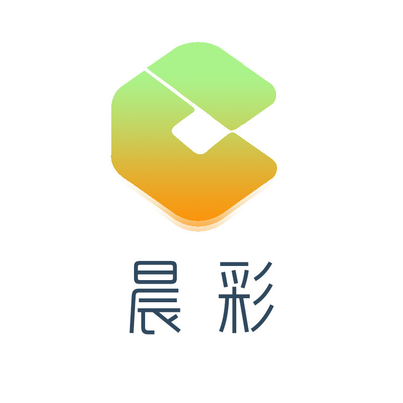 晨彩打印的LOGO