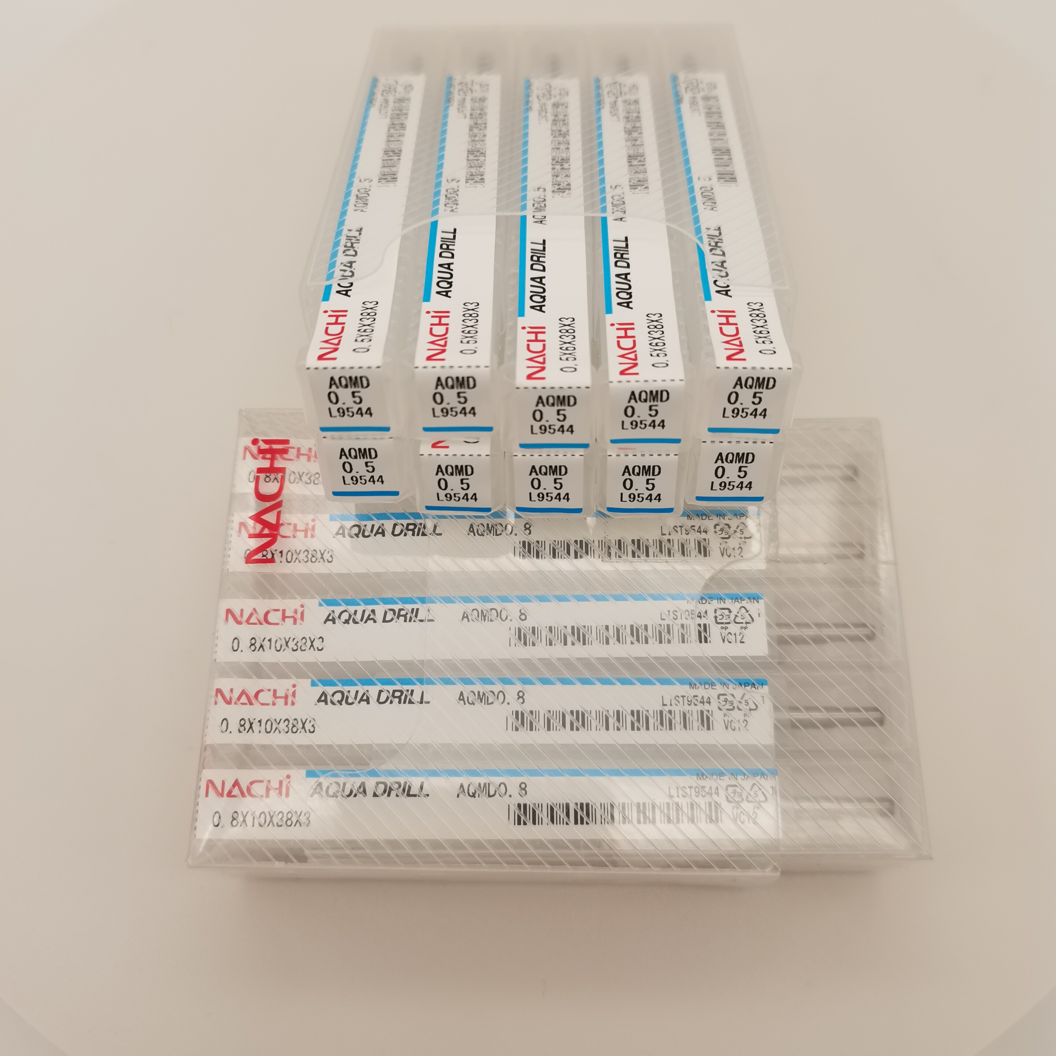 NACHI no less L9544 small diameter tungsten steel coated stainless steel titanium alloy high temperature alloy special small drill