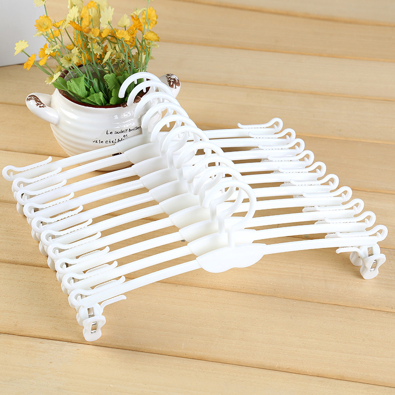 Plastic underwear rack bra rack solid color non-slip bra rack twist constantly soft glue adult panties clip supermarket special
