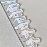 Японская высококачественная акриловая милая портативная универсальная линейка для школьников