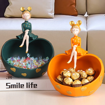Nordic creative wedding gift gift gift doll decoration living room porch table table candy storage coffee table ornaments