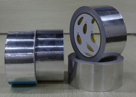 Băng nhôm dễ xé cách nhiệt ở nhiệt độ cao làm kín lá chắn bức xạ rộng 80mm Băng nhôm - Băng keo băng keo 2 mặt chịu nhiệt