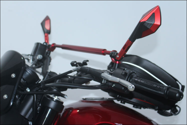 Wholesale motorcycle electric car modified rearview mirror little monkey 125 sports car Mavericks reflector CNC aluminum alloy