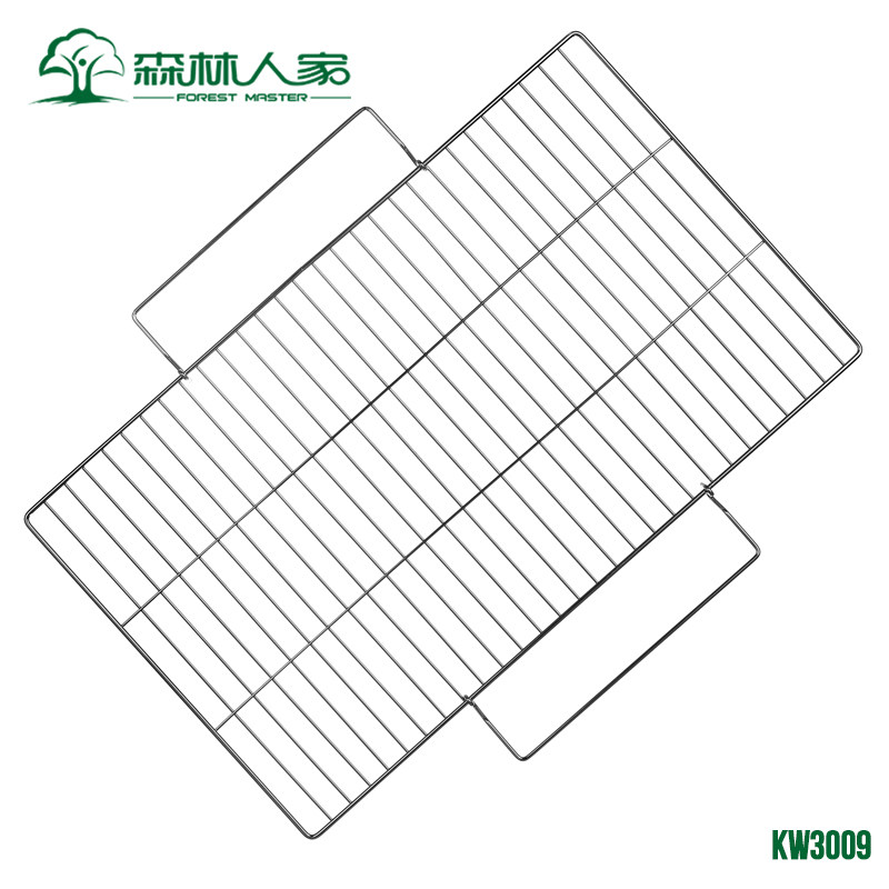 Forest House Barbecue Tool Stainless Steel Plus Coarse special large Number of barbecue net-like baking mesh sheet Baking Net Rack Subnets