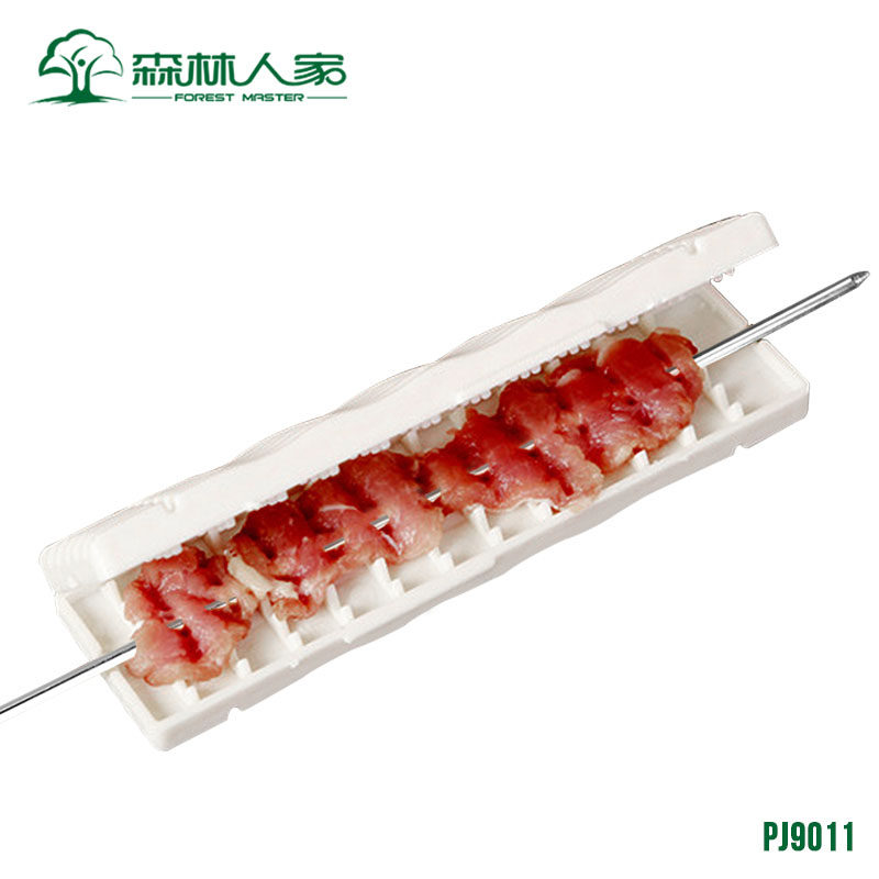 Forest people multi-functional lamb stringer grill stringer skewer meat skewer skewer skewer skewer skewer skewer tool