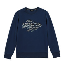 Pathfinder sweater mens 20 autumn and winter outdoor simple cotton warm crew neck pullover long-sleeved T-shirt TAUI91743