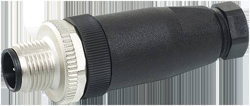 Moore MURR connector 7000-12761-0000000 M12 five-core male plug 7000-12721