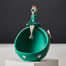 Entrance to the family Xuanguan Key Entrance Entrance Door Shoes Cabinet Living-room Table Decoration Joe Relocation New Residence Opening Gift