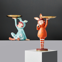 Entrance door Entry door Entry into the house Entrance Door Key Containing Tray Hem room Desktop Decorative Jo Relocation New Residence Opening Gift