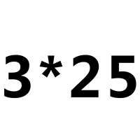 Арбуз красный M3*25