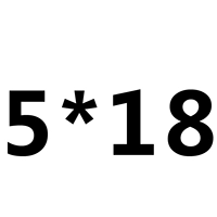 Озеро синий M5*18