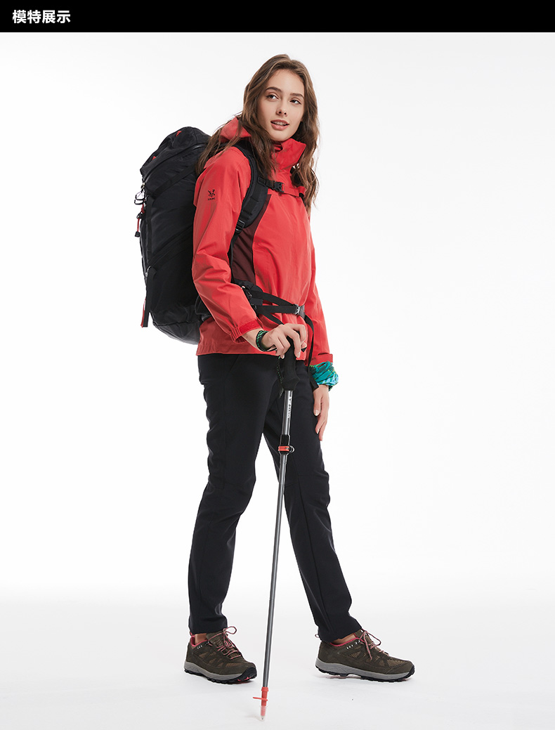 Mu Gaodi đi bộ ngoài trời hợp kim nhôm gấp thanh leo núi đi bộ dính kính viễn vọng chống mòn khóa trekking cực lạnh núi - Gậy / gậy gậy trượt tuyết
