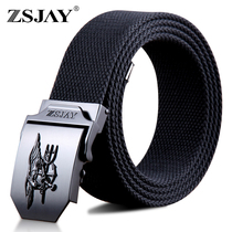 Outdoor Smooth buckle Canvas inner belt Slacks with jeans Mens Tactical belt Russian Military