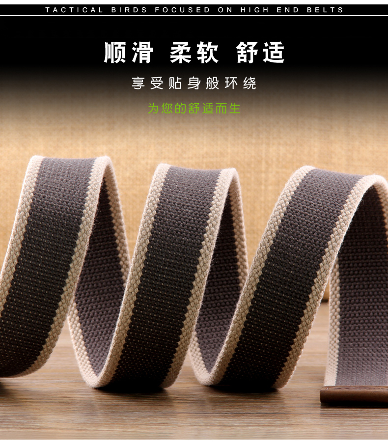 ZSJAY chiến thuật chim đàn ông đai vải nylon vành đai chiến thuật nam ZS-S4 (phiên bản nâng cấp) - Thắt lưng đai siết eo