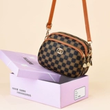 Вместительная и большая универсальная сумка для телефона, коллекция 2022, 2023, из натуральной кожи, трехслойная вуаль