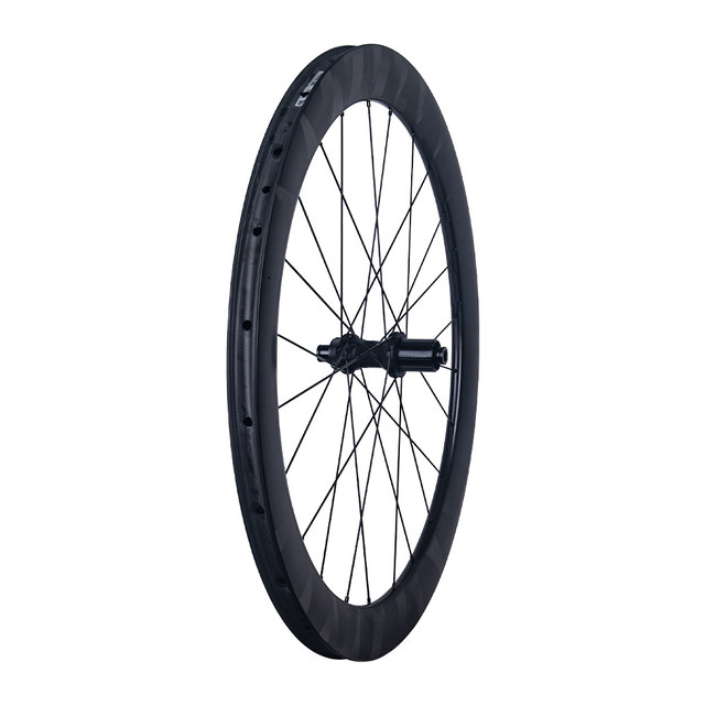 Rujixu 55mm Frame High Carbon Fiber Butterfly Pattern 36t Ratchet Disc Brake Wheelset Vacuum Integrated 8-12 Speed
